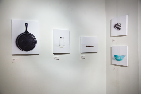 Photos of various sentimental objects.