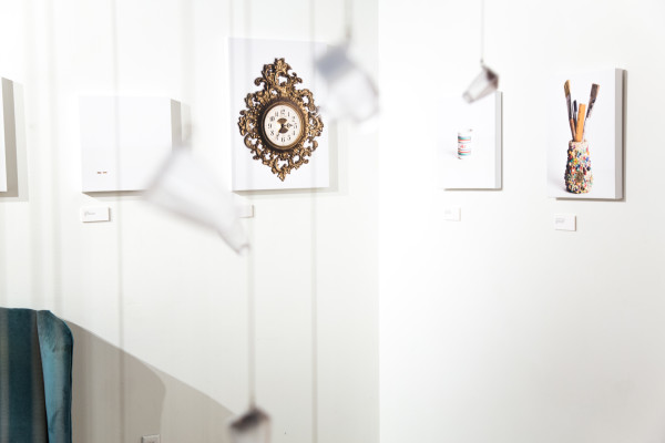 Photos of various sentimental objects.