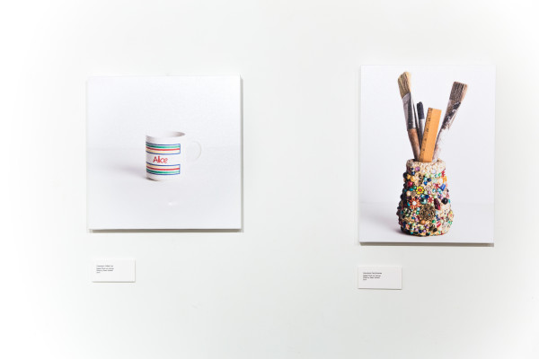 Photos of various sentimental objects.