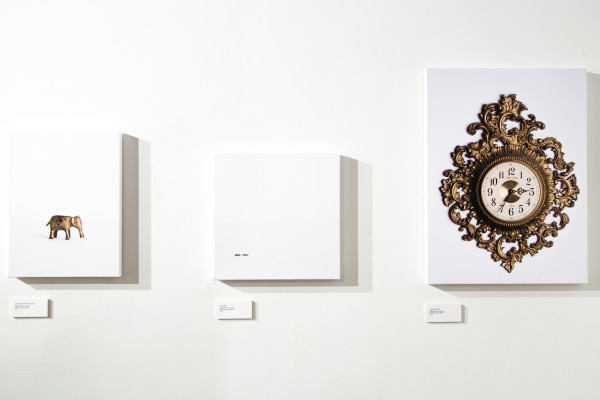 Photos of various sentimental objects.