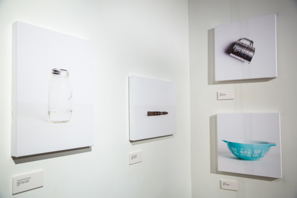 Photos of various sentimental objects.