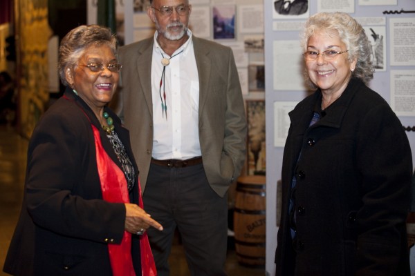 Speakers at the Hard Workin' Pilgrims event.