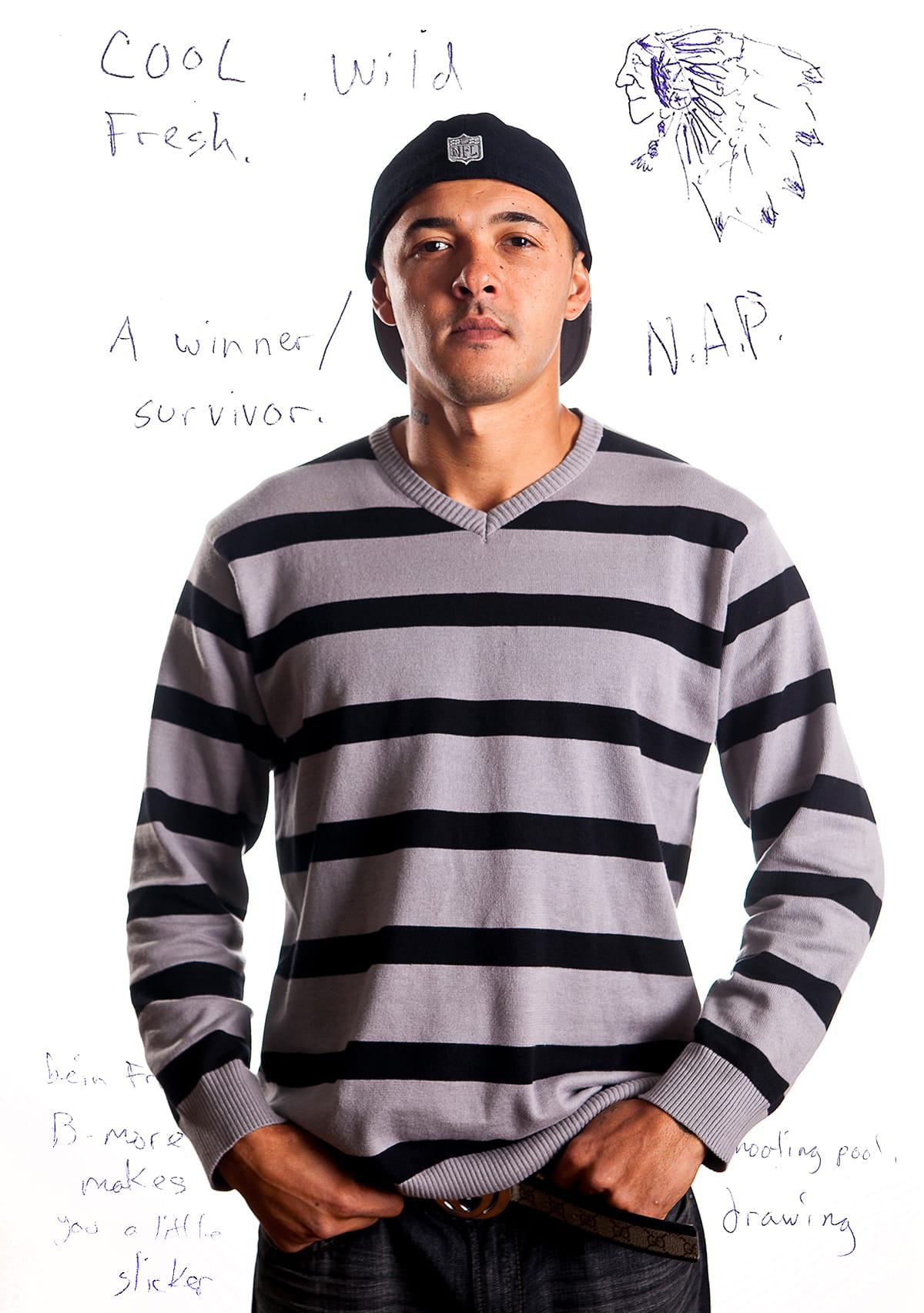 Photo of Tonto. Text reads, Cool, wild, fresh.